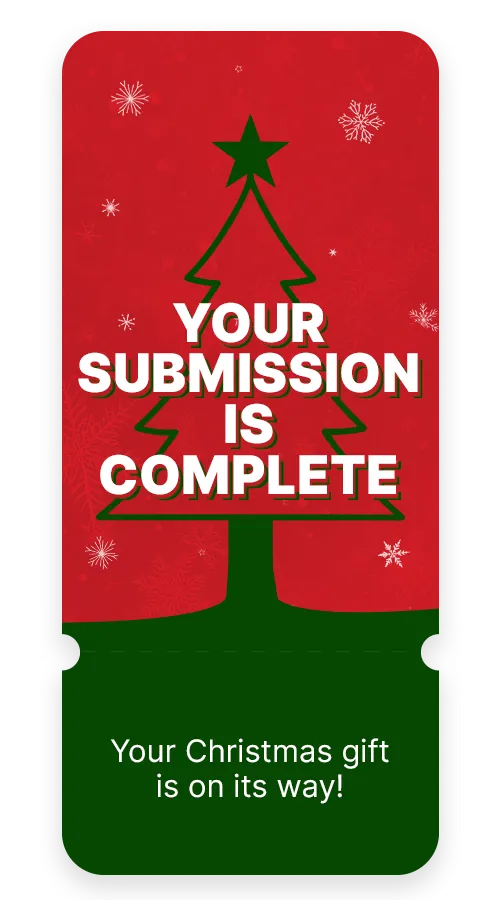 Your submission is complete. Your friend will receive their virtual gift soon.